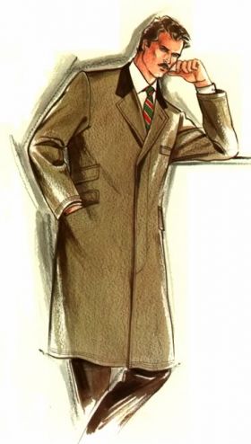 Made To Measure Overcoat Style 16