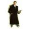 Made To Measure Classic Black Overcoat