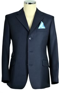 Classic 3 Button Single Breasted Notched Lapel
